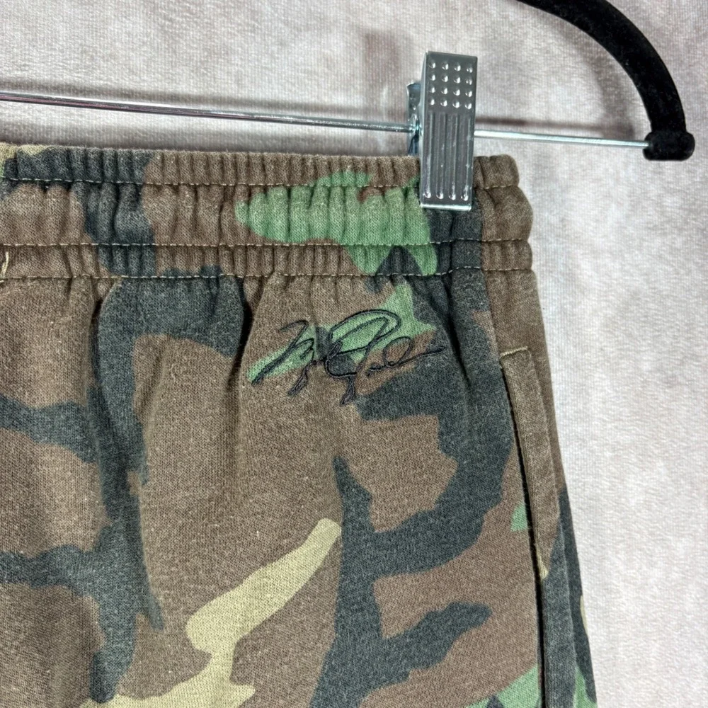 Jordan Essentials Camo Fleece Hoodie Jogger Set Boys M Kids Green Brown Jumpman
